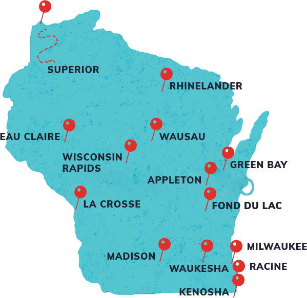 map Birchwood Snow & Landscape Contractors